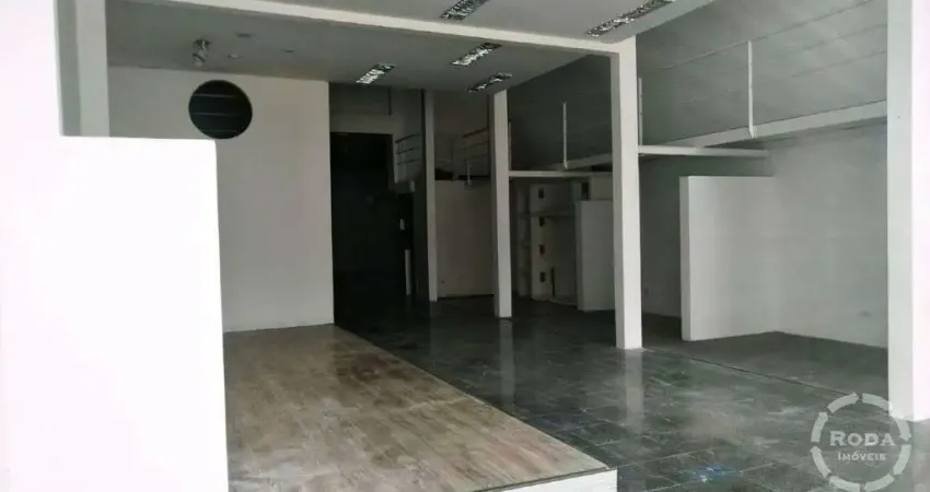 Loja comercial para aluguel em embaré, santos – r$15.000/mês