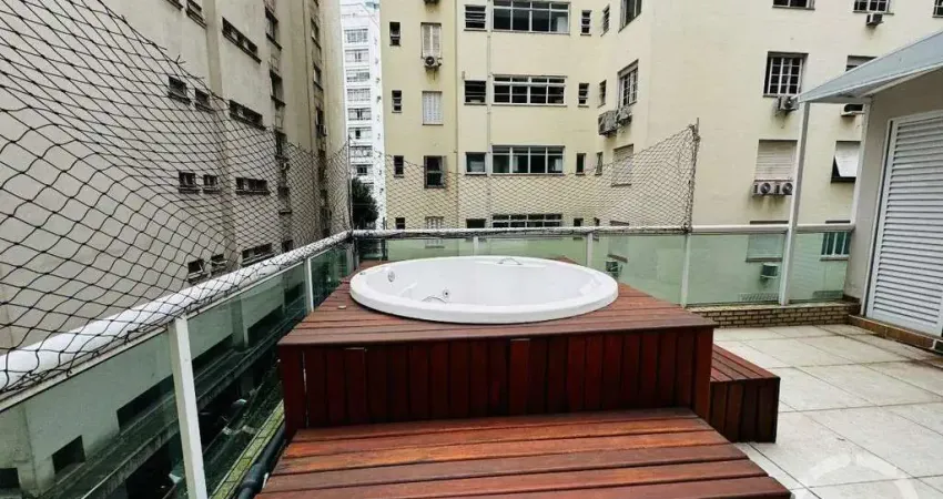 Apartamento com 3 quartos à venda na Rua Galeão Carvalhal, --, Gonzaga, Santos