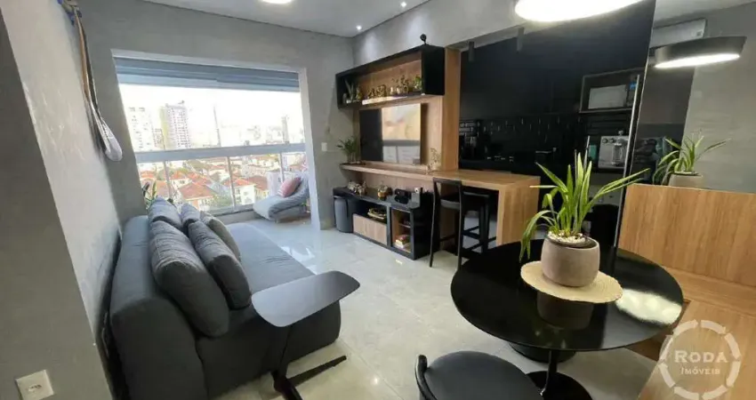 Apartamento com 1 quarto à venda na Rua Vergueiro Steidel, --, Embaré, Santos
