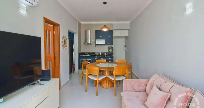 Apartamento à venda | 1 dormitório | 50 m² | 1 vaga | gonzaga /santos-sp