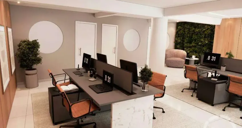 Sala comercial para aluguel no centro de santos — 1 ambiente, 1 banheiro