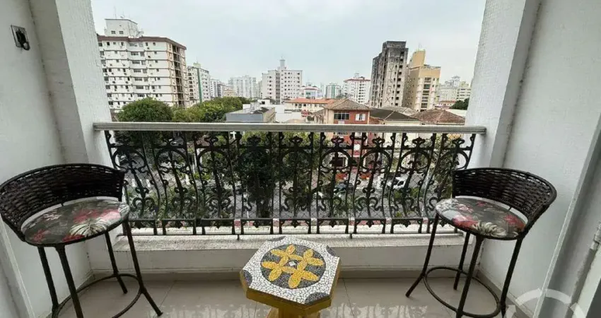 Apartamento com 3 quartos para alugar na Avenida Affonso Penna, --, Macuco, Santos