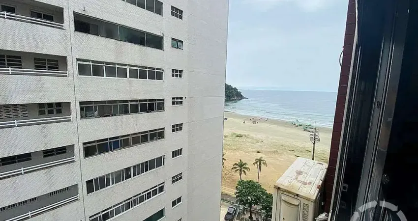 Apartamento pé na areia com 3 dormitórios 2 suites a venda no josé menino em santos -s.p.