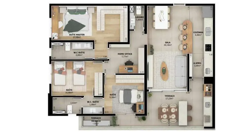 Residencial atrium – sofisticação, tecnologia e conforto no coração do boqueirão