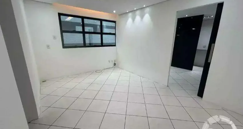 Sala comercial 35 m² em centro comercial para alugar na aparecida - santos-s.p.