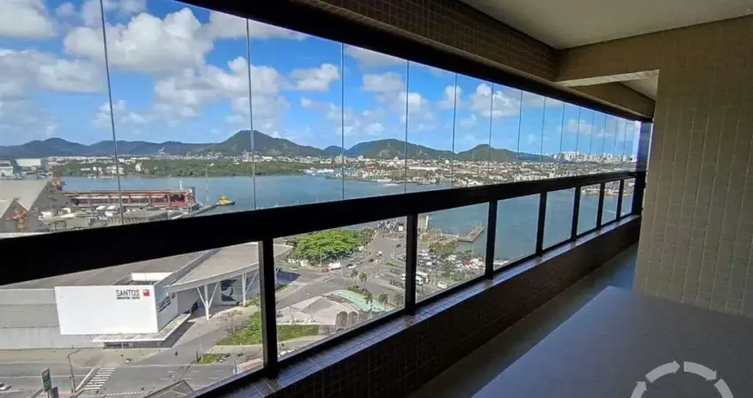 Excelente apartamento de 2 dormitórios em residencial com lazer completo na ponta da praia - santos -sp