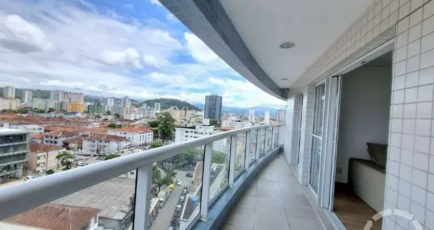 Apartamento com 2 dormitórios, 2 vagas, 1 suíte a venda no boqueirão- santos. s.p.
