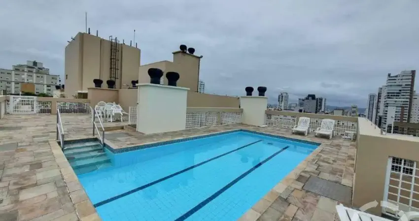 Apartamento 2 dormitórios porteira fechada, lazer completo a venda no gonzaga, santos -s.p.