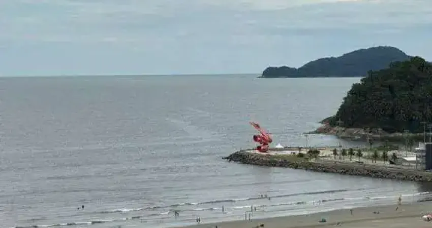 Apartamento frente Mar 2 quartos sendo 1 suíte em Santos 1 vaga José Menino