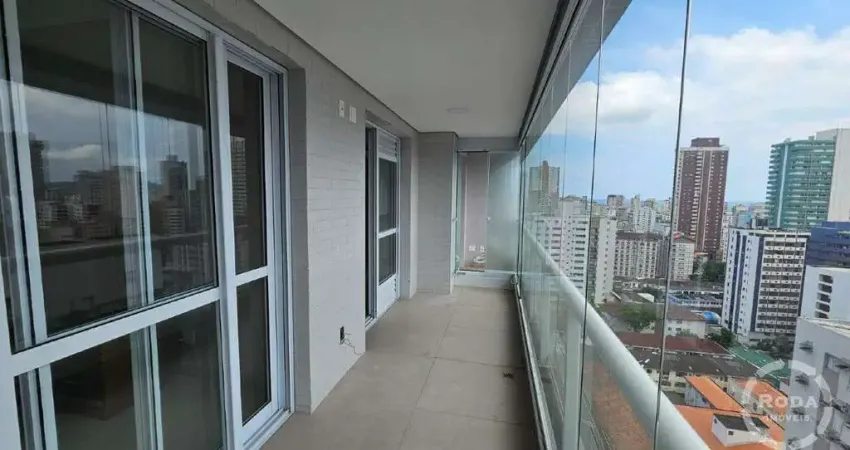 Cobertura Duplex à venda em Boqueirão, Santos – 147,08m² de área externa com lazer completo