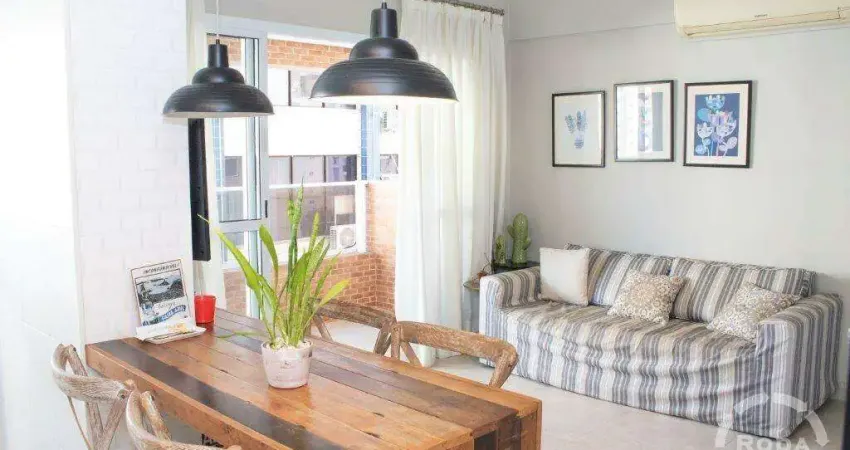 Apartamento com 1 Dormitório À venda | 47 m² | 1 Vaga | Boqueirão/santos-sp