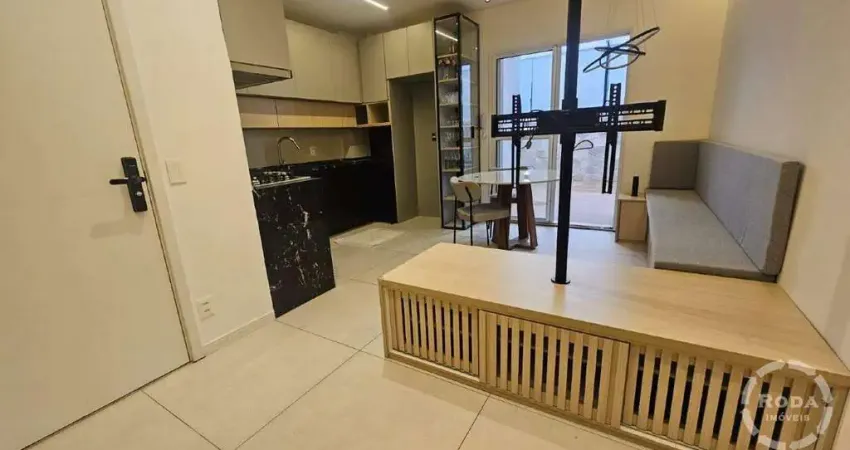 Apartamento Garden à venda em Santos (Marapé) - 3 dorms, suíte e varanda gourmet