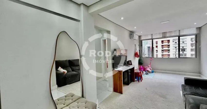 Apartamento 2 suítes, reformado - Boqueirao - Santos
