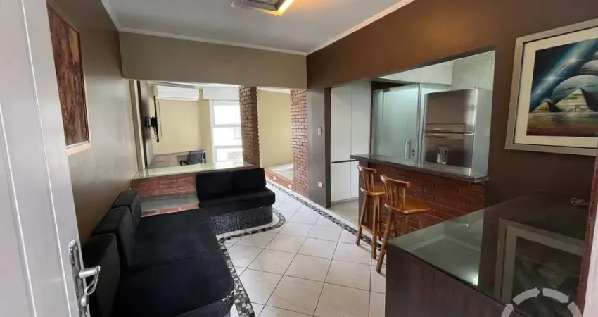 Apartamento reformado à venda – 44m² | 1 dormitório | vista mar | aparecida – santos/sp