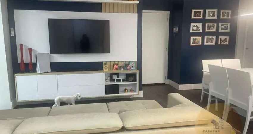 Apartamento à venda com 108m², 3 dormitórios, 3 vagas no santo antônio