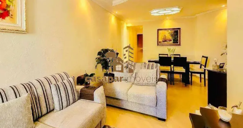 Apartamento à Venda com 114m²,  3 Quartos com Lazer e 3 Vagas