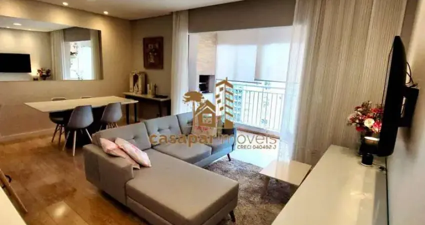Apartamento à Venda com 96m², 3 Quartos, Sacada Gourmet e Lazer Completo