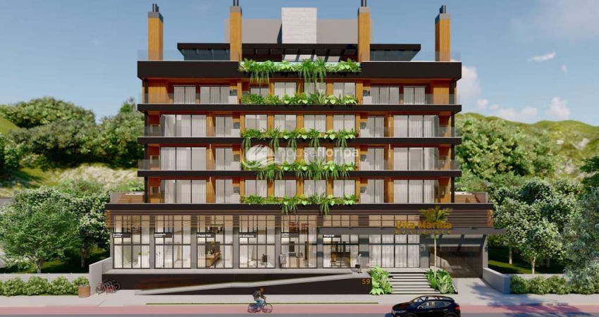 Apartamento na planta de 2 dormitórios à venda 170 m do mar em Cachoeira de Bom Jesus, Cachoeira do