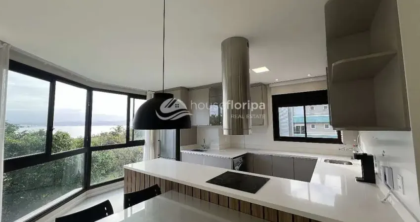 Excelente apartamento mobiliado, com duas suítes, uma vaga de garagem e vista mar à venda no joão p