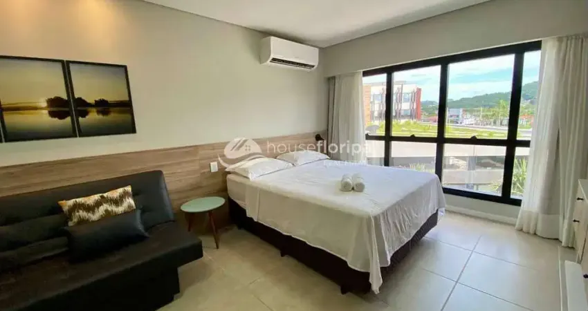 Oportunidade no Oka Floripa! Studio completo com vaga de garagem e vista para as montanhas