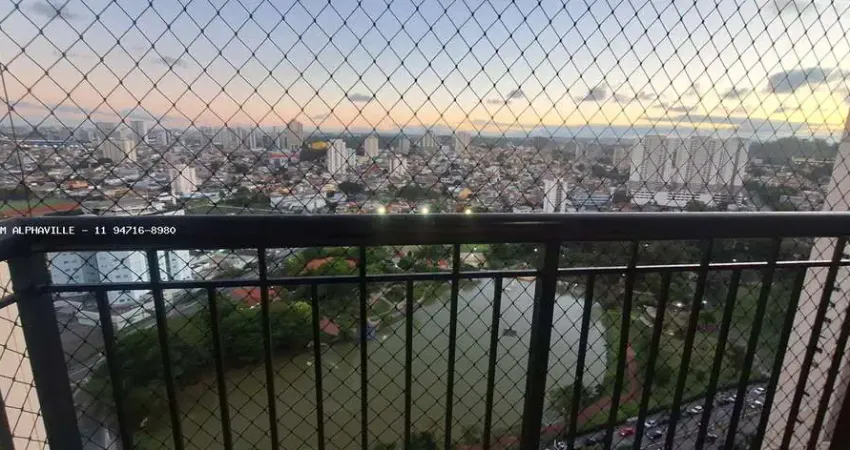 Apartamento para locação em barueri, jardim tupanci, 2 dormitórios, 1 suíte, 3 banheiros, 1 vaga