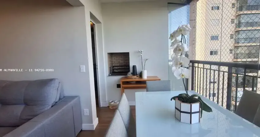 Apartamento para Venda em Barueri, JARDIM TUPANCI, 2 dormitórios, 1 suíte, 3 banheiros, 1 vaga