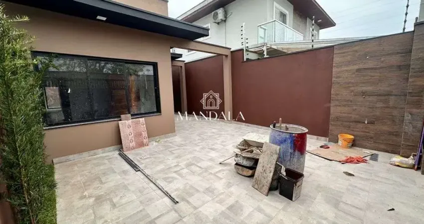 Casa térrea nova em bertioga, albatroz 3 quartos sendo uma suíte