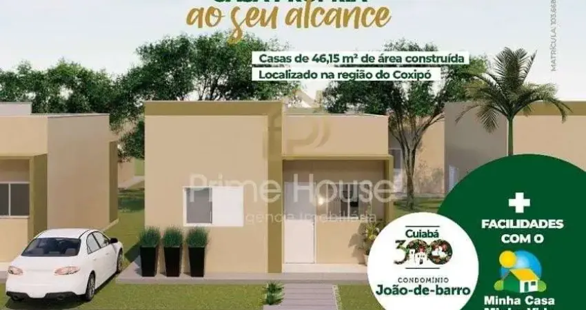 Casa com 2 quartos à venda na Avenida D, Coxipó, Cuiabá