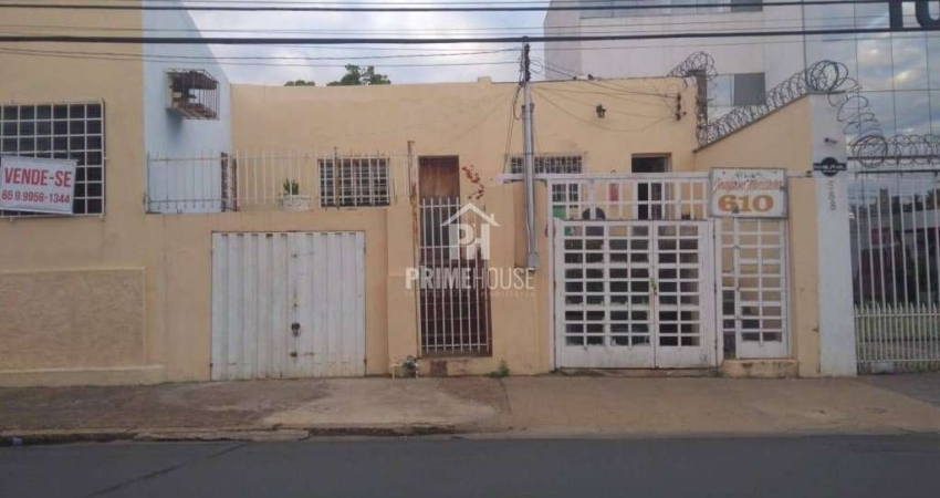 Terreno à venda na Rua Joaquim Murtinho, 610, Centro Sul, Cuiabá