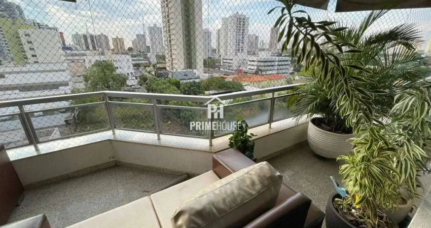 Cobertura duplex com 5 quartos/4suítes 360 m² à venda, por r$ 1.400.000,00 - bosque da saúde - cuiabá/mt