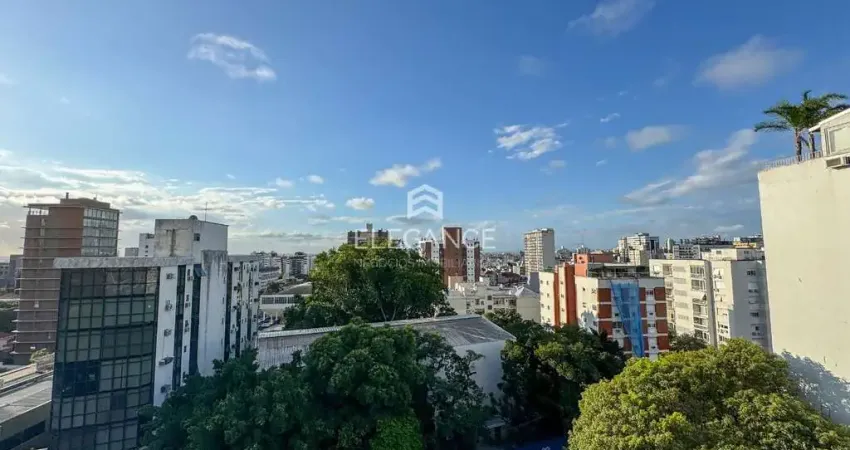 Elegance Imóveis vende apartamento desocupado andar alto com 195 m2 privativos, 3 dormitórios  2 vagas box garagem Moinhos de Vento Porto Alegre