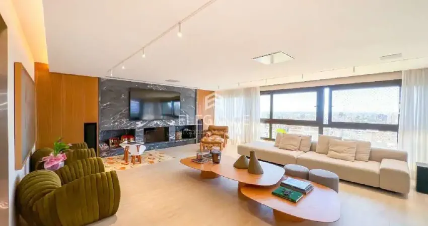 Apartamento de luxo em andar alto com 290 m2, 3 suítes e 6 vagas de garagem em mont serrat, porto alegre-rs. elegance imóveis
