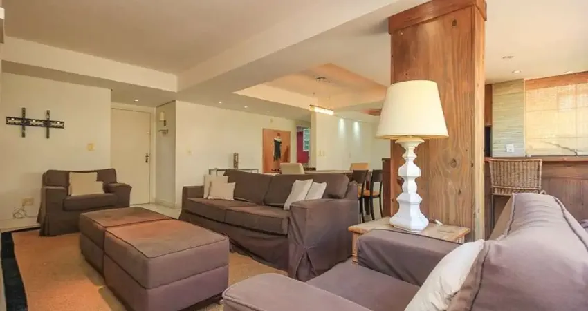 Apartamento mobiliado à venda em petrópolis, porto alegre-rs: 3 quartos, 1 suíte, 3 banheiros, 2 vagas de garagem, 137m2. elegance imóveis