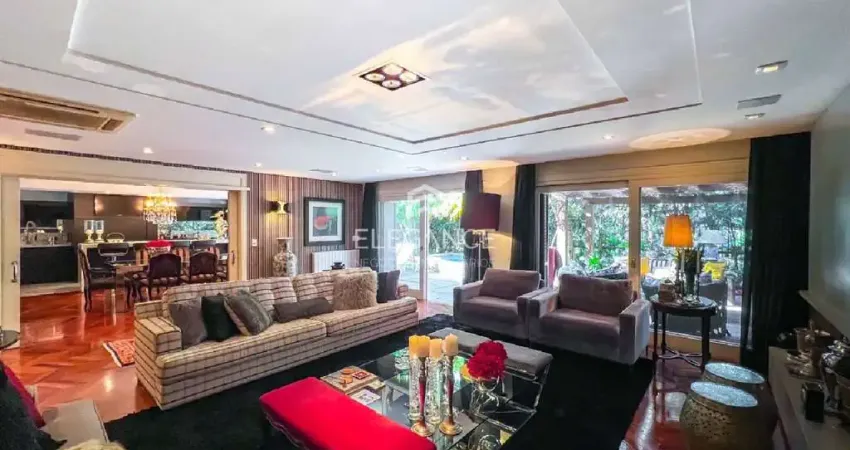 Imponente residência em condomínio à venda em três figueiras, porto alegre-rs: 4 quartos, 4 suítes, 6 banheiros, 4 vagas, 632,98 m2. elegance imóveis