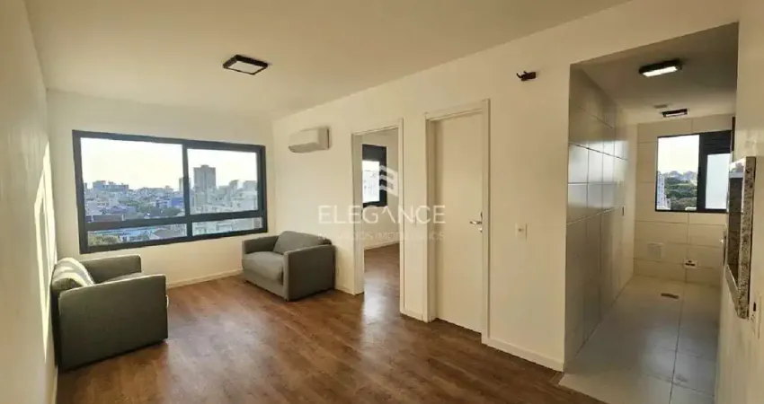 Apartamento à venda em porto alegre-rs, farroupilha: 1 quarto, 1 suíte, 2 banheiros, 2 vagas, 44,05 m². elegance imóveis.