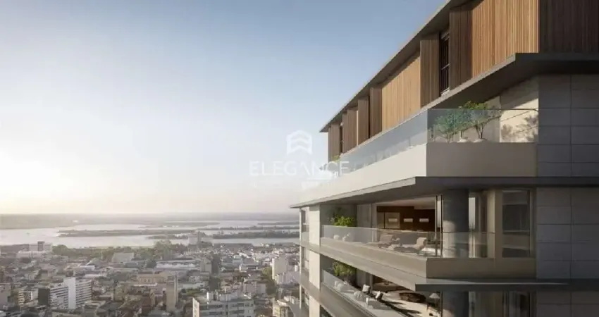 Apartamento garden no coração de porto alegre - 3 quartos, 3 suítes, 5 banheiros, 3 vagas . elegance imóveis