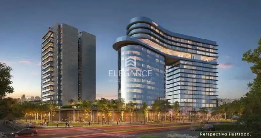 Apartamento garden de luxo de 3 suítes com 197m² e 3 vagas na boa vista, porto alegre-rs. elegance imóveis.