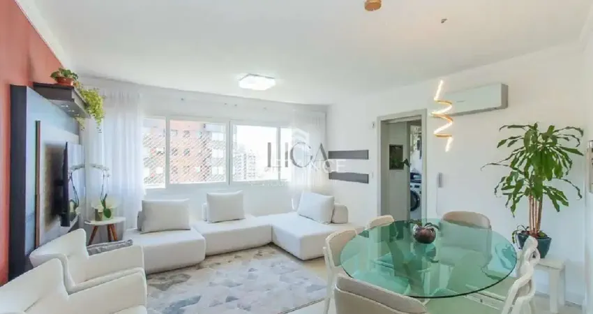 Apartamento à venda na bela vista, porto alegre-rs: 2 quartos, 1 suíte, 4 banheiros, 1 vaga de garagem, 72,34m2 de área. elegance imóveis.