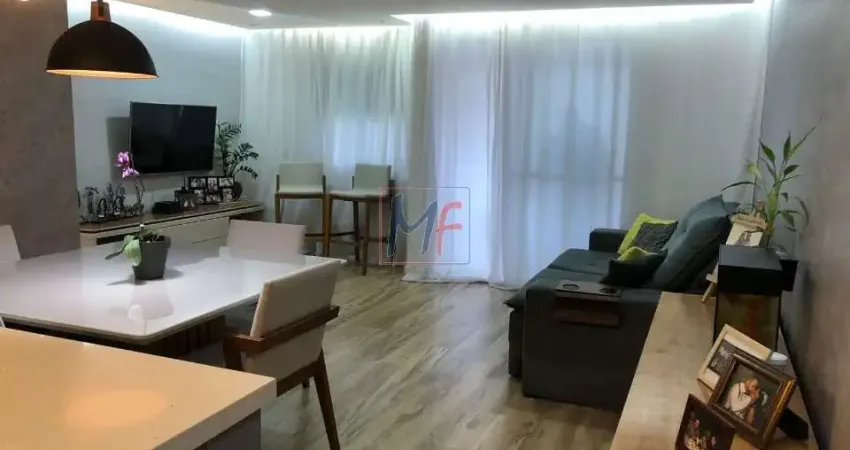 REF 16.133 - Lindo apto no Jardim Parque Morumbi, 72 m² a.u., 2 quartos (1 suíte) sala, varanda gourmet, cozinha, banheiro, 1 vaga e Lazer.