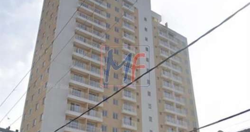 Excelente Studio de 24 m² a.u.,  Vila Ré, 1 dormitório, sacada, banheiro, localizado a 300 m do Metrô Patriarca. Lazer. REF: 16.181