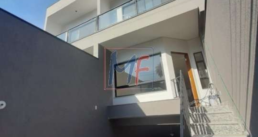 REF: 16.219 - Lindo sobrado na Chácara Belenzinho, com 175 m² a.u.,  3 suítes, sala, cozinha, lavabo, banheiro, jardim de inverno e 4 vagas.