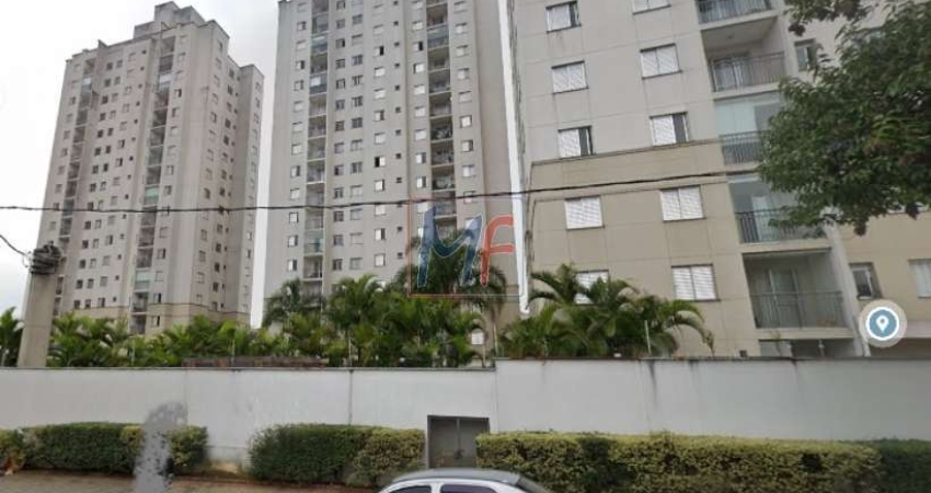 REF 16.407 - Lindo apartamento no bairro Vila Moreira,  56 m²a.u.,  com 3 quartos, sala, cozinha, banheiro, área de serviço , 1 vaga e Lazer.