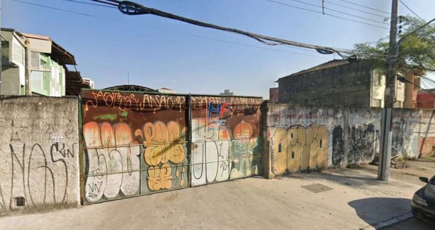 Excelente terreno para venda na Vila Monumento, com 4.448  m², duas testadas: 82m, zoneamento ZEIS 3. Estuda propostas em dinheiro. REF: 16.464 -