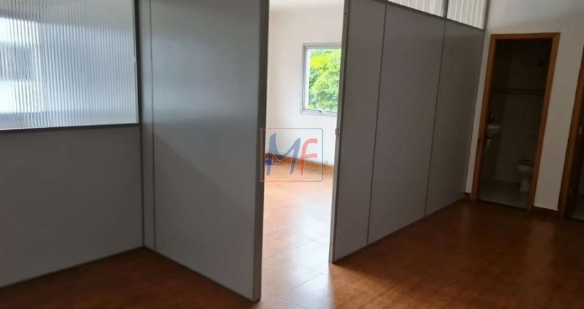 REF 16.887 - Ótima sala comercial no Parque Jabaquara, 116m² a.u., imóvel amplo, iluminado, com banheiro, 3 vagas, prox. Metrô Jabaquara.