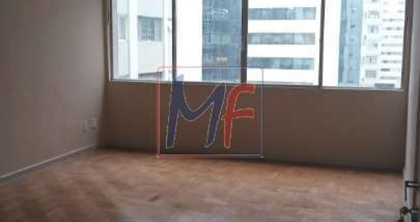 Ótimo apto no Jd. Paulista, 118m² a.u., 3 quartos, sala, cozinha, área de serviço (c/banheiro) e 1 vaga. REF 16.952