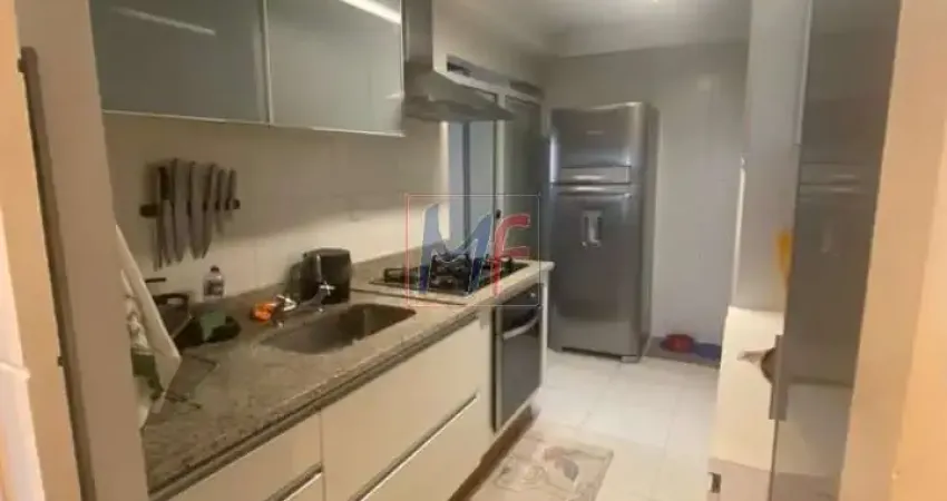 Excelente apto na Várzea da Barra Funda, 96m² a.u., 2 quartos (1 suíte), sala, cozinha, lavanderia, 2 vagas e lazer (REF 17.062).