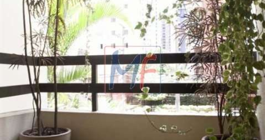 Excelente apto no Brooklin Paulista, 60m² a.u., 2 dormitórios, sala, cozinha, banheiro, lavanderia, varanda, depósito, 1 vaga (REF 17.100)