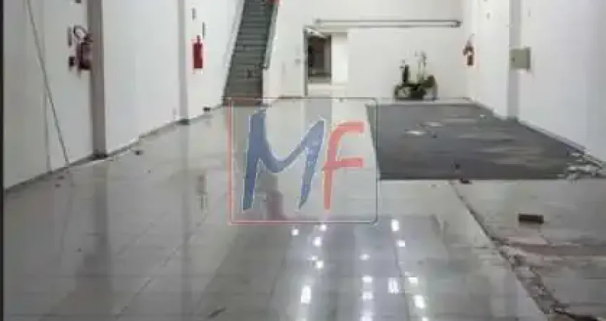 Excelente e ampla loja no Parque da Mooca, com 569 m² de área útil e ótima localização, prox. Metrô Vila Prudente -  ZM - zon. (REF 17.308)