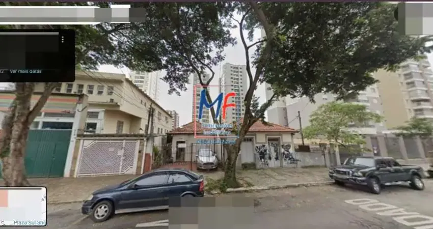 Excelente terreno com  1.230 m² , zoneamento zeu , 625 m2 a.c., testada de 25,2 m, em região bem localizada na  saúde. pode estuda permutas. ref 7397