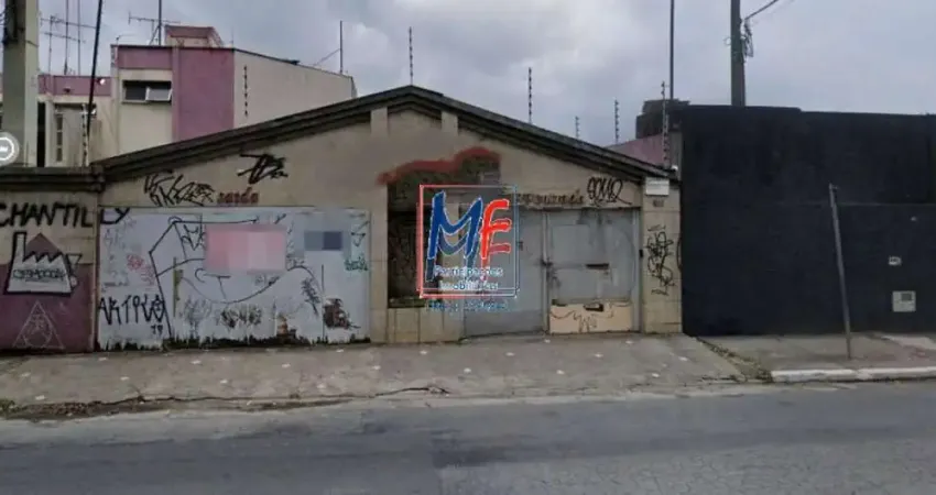 Ótima Terreno  localizado no bairro Parque da Mooca, 3.377m² a.c, 4.000 m² terreno ,  Frente 50m. ZONEAMENTO ZPI-1 - Não aceita permutas.   REF 12.921